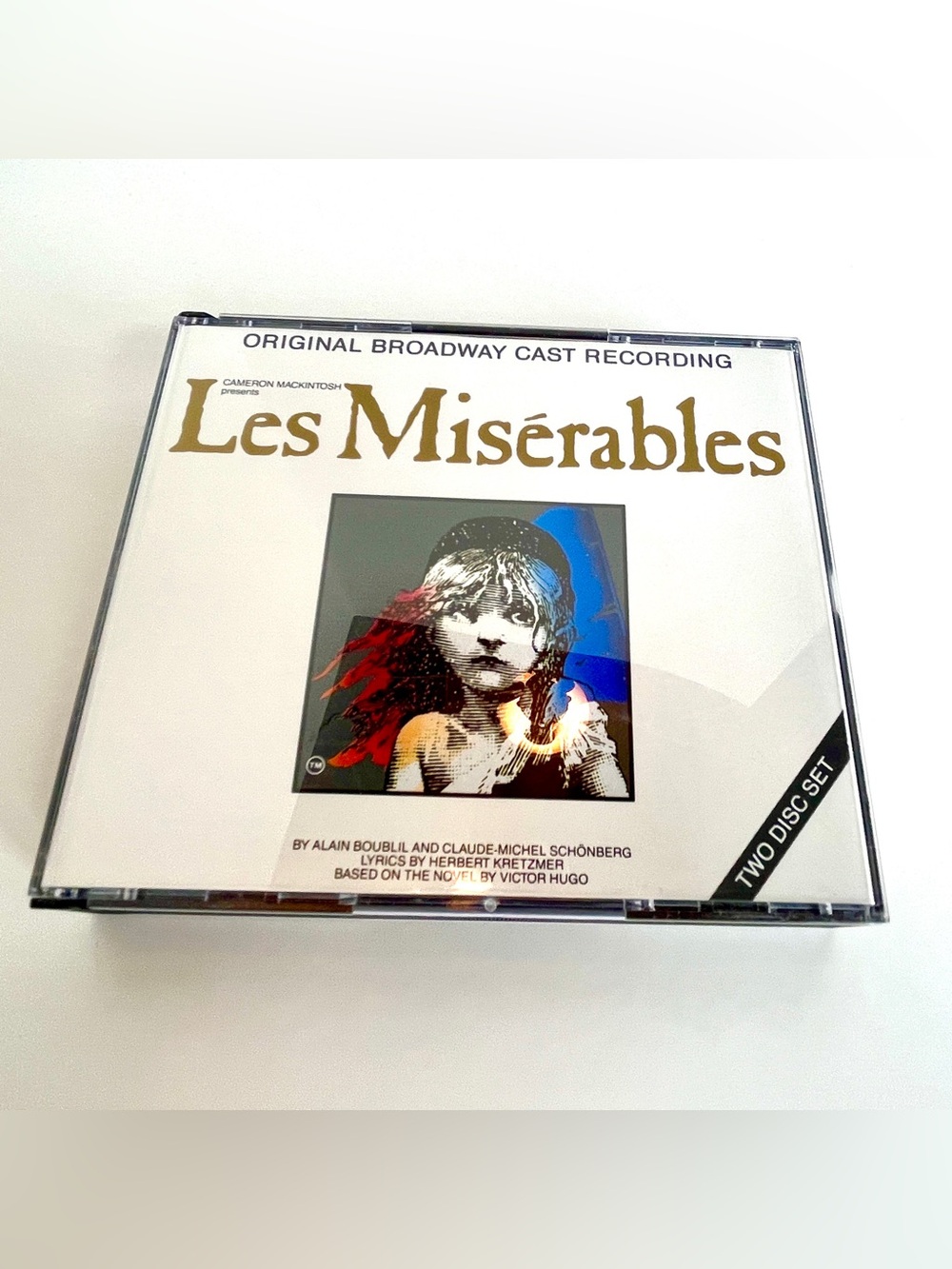 Les Misérables Original Broadway Cast 2 CD set